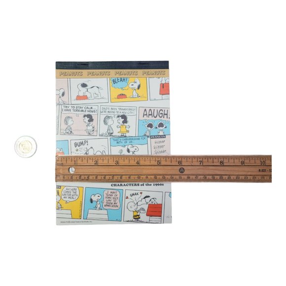 Snoopy Peanuts Characters of the 1960s Notepad Made in Japan Sold in Jap… - Picture 6 of 6